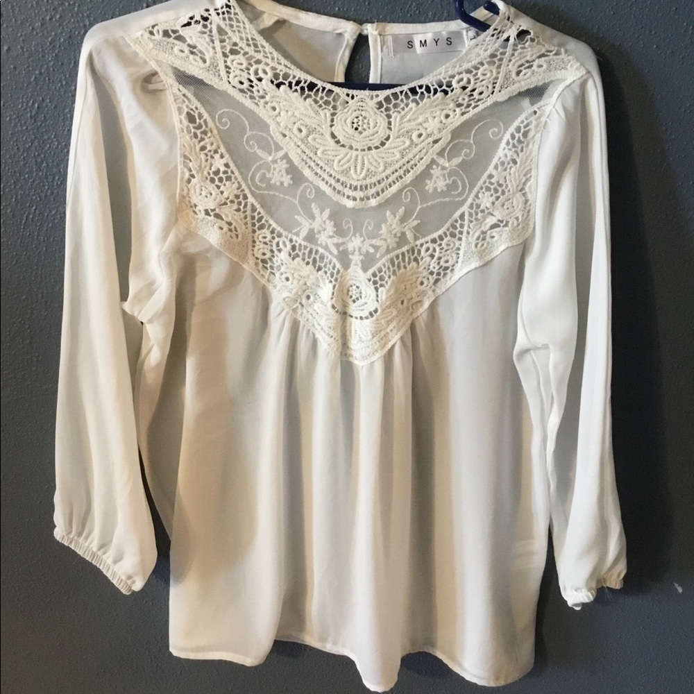 Off white  lace blouse